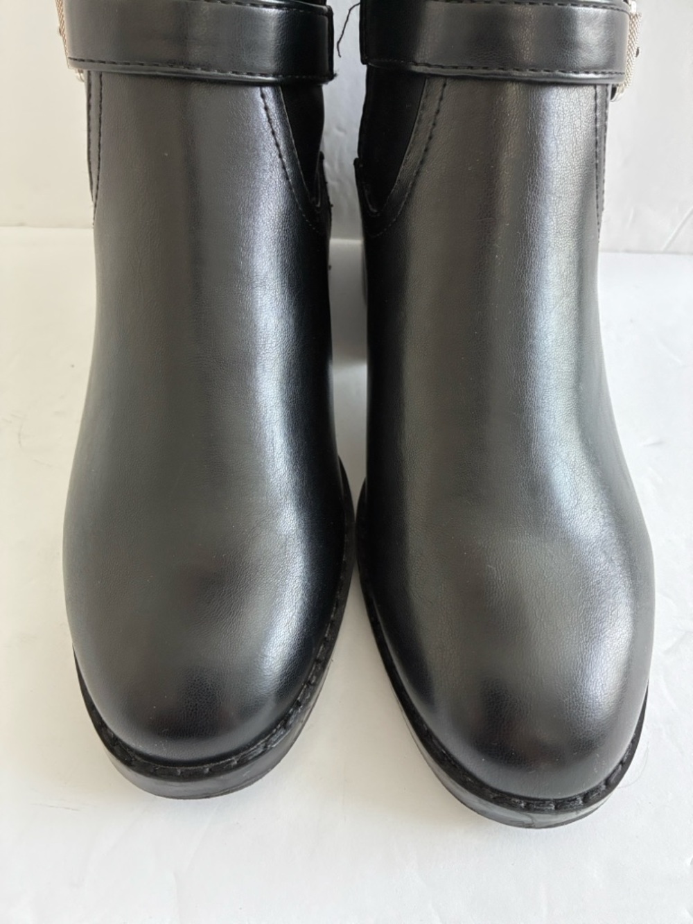 DV by Dolce Vita Elyse Over-The-Knee Buckle Block Heel Riding Boots Size 6.5 NEW - Picture 8 of 9